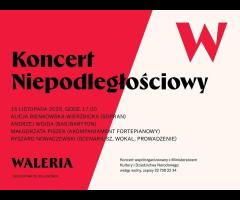 15.11 - Koncert Niepodległościowy w Willi Waleria