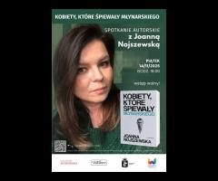 14.11 - Kobiety, które śpiewały Młynarskiego. Spotkanie autorskie z Joanna Nojszewską