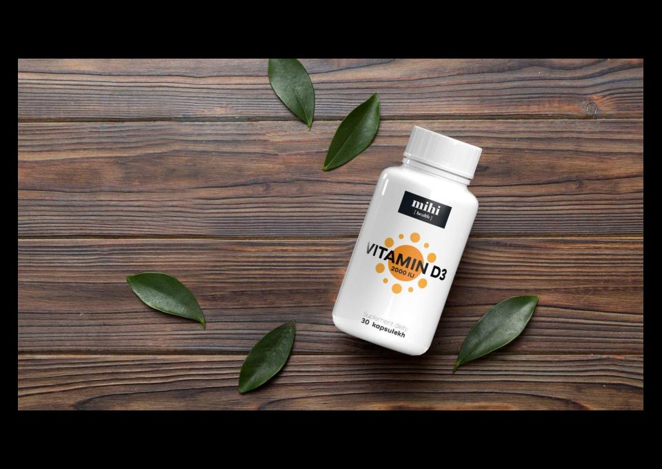 Witamina D3 2000 - Olej z ryb morskich