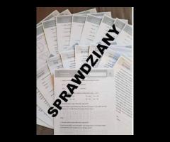 Mamo jutro sprawdzian