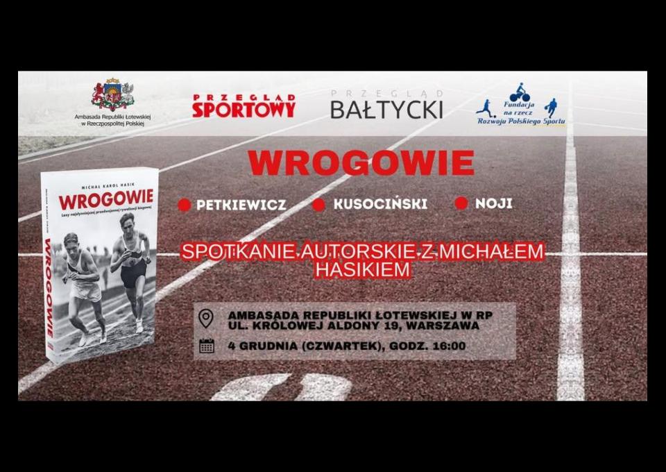 04.12 - Spotkania z autorem książki "WROGOWIE"