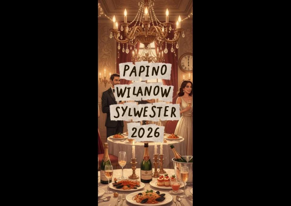 31.12 - 🎉✨ Sylwester 2025 w Papino Wilanów! ✨🎉
