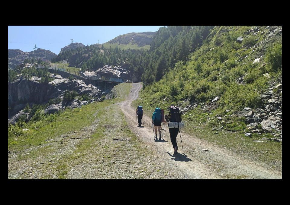 BREITHORN 4164 mnpm⛰️ trekking na łatwy alpejski 4-tysięcznik