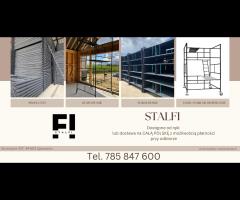 Rama rusztowania warszawskiego standardowa i połówka CAŁA POLSKA, malowane, nowe, stabilne i tanie - 1/4