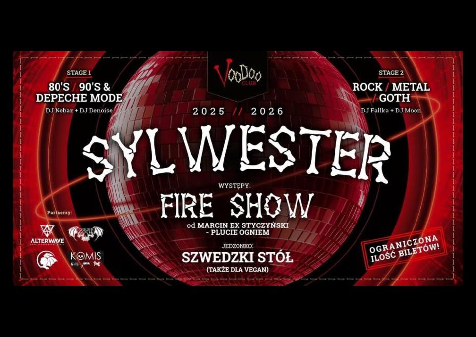 31.12 - Sylwester 2025/2026 w VooDoo Club