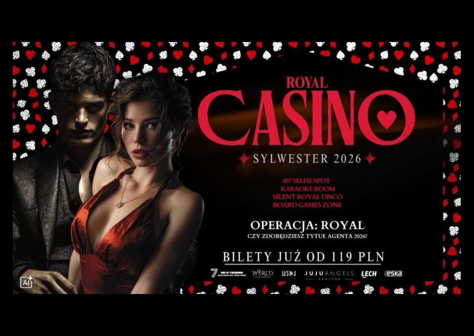 31.12 - SYLWESTER 2025/2026 ROYAL CASINO W HULAKULA | WARSZAWA