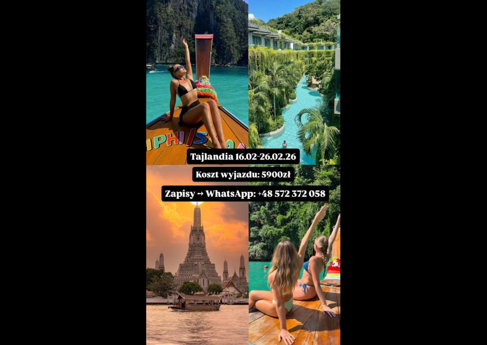 🌴 TAJLANDIA LUTY🌴