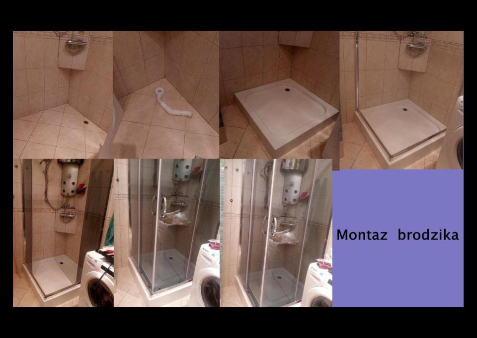 Brodzik, kabina prysznicowa, profesjonalny montaż wyposażenia łazienki