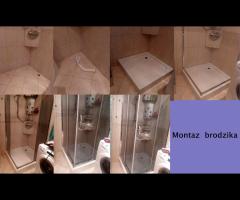 Brodzik, kabina prysznicowa, profesjonalny montaż wyposażenia łazienki