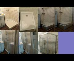 Brodzik, kabina prysznicowa, profesjonalny montaż wyposażenia łazienki - 4/16