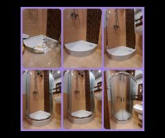 Brodzik, kabina prysznicowa, profesjonalny montaż wyposażenia łazienki - 10/16