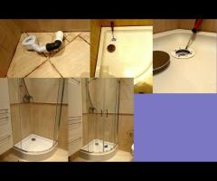 Brodzik, kabina prysznicowa, profesjonalny montaż wyposażenia łazienki - 12/16