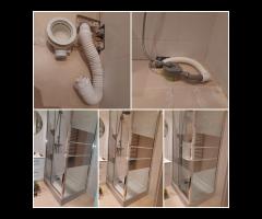 Brodzik, kabina prysznicowa, profesjonalny montaż wyposażenia łazienki - 15/16