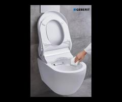 WC GEBERIT- specjalistyczne naprawy spłuczek zabudowanych z misą podwieszaną.