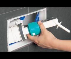 WC GEBERIT- specjalistyczne naprawy spłuczek zabudowanych z misą podwieszaną. - 5/16