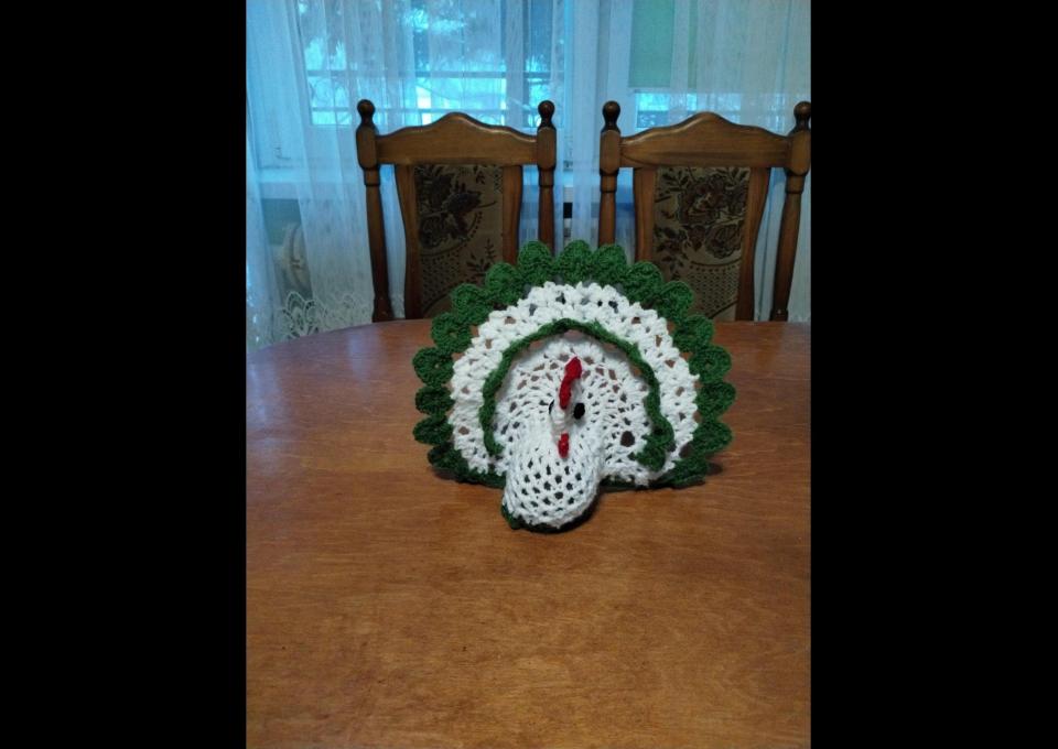 Szydełkowa kurka na Wielkanoc