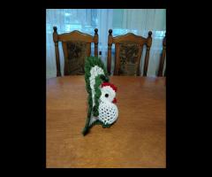 Szydełkowa kurka na Wielkanoc - 3/4