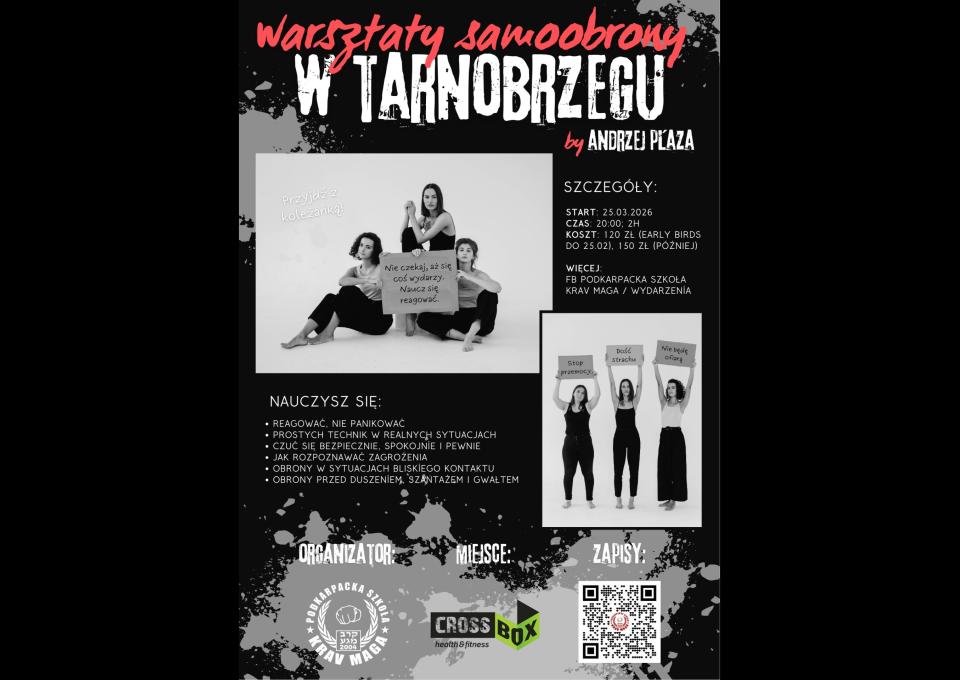 Warsztaty samoobrony dla kobiet w Tarnobrzegu
