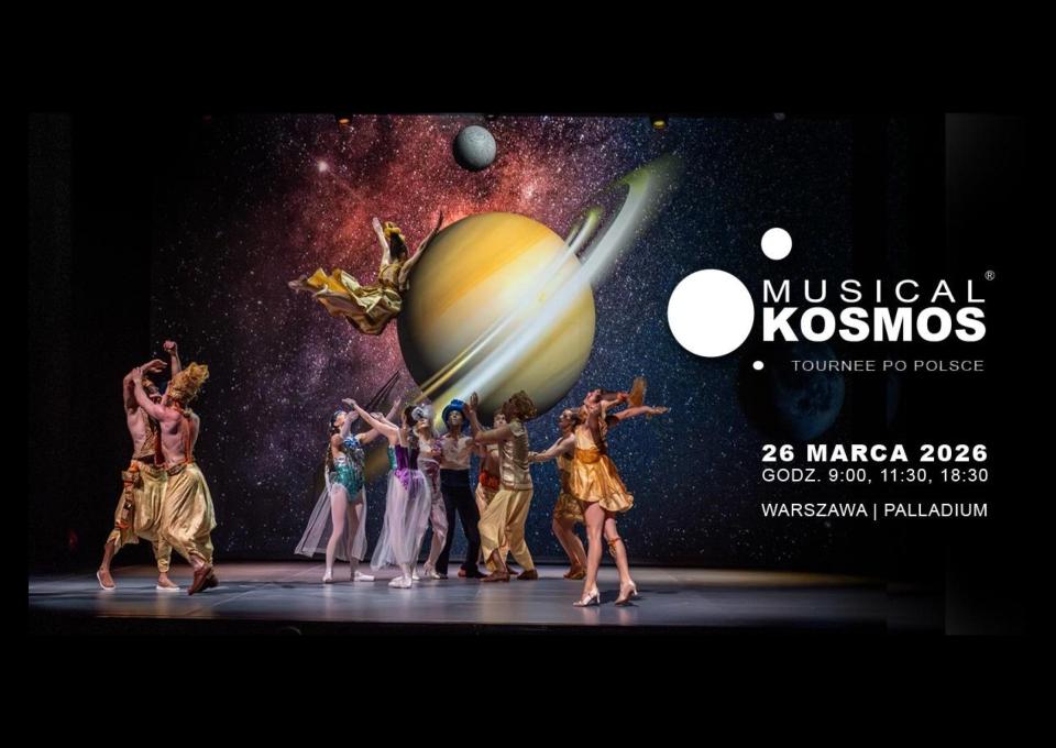 26.03 - Familijny Musical Kosmos na scenie Palladium!