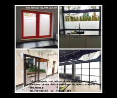 Folie na okna łazienkowe Warszawa - OKlejamy okno w łazience -Folkos - 5/8