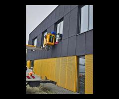 Mycie okien antresoli witryn sklepowych przeszkleń daszków fasad - 3/11