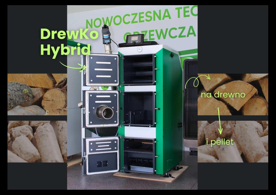 Kocioł DrewKo Hybrid 24kW – nowoczesne i ekonomiczne ogrzewanie