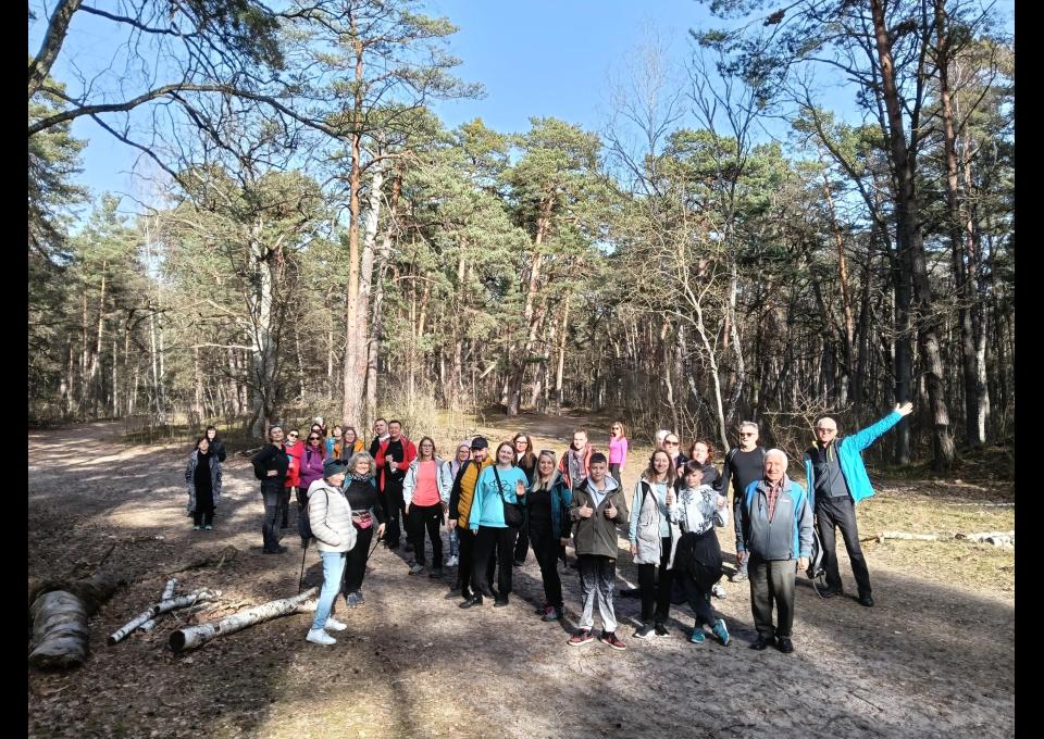 08.03 - Czas na Kampinos: pętla Dziekanów Leśny, kolejna prawie wiosenna wycieczka piesza
