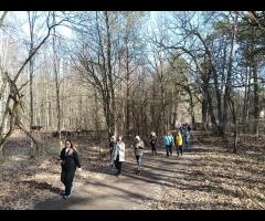 08.03 - Czas na Kampinos: pętla Dziekanów Leśny, kolejna prawie wiosenna wycieczka piesza - 5/16