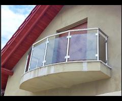 Balustrady aluminiowe i szklane – darmowy pomiar – Świębodzin - 4/5