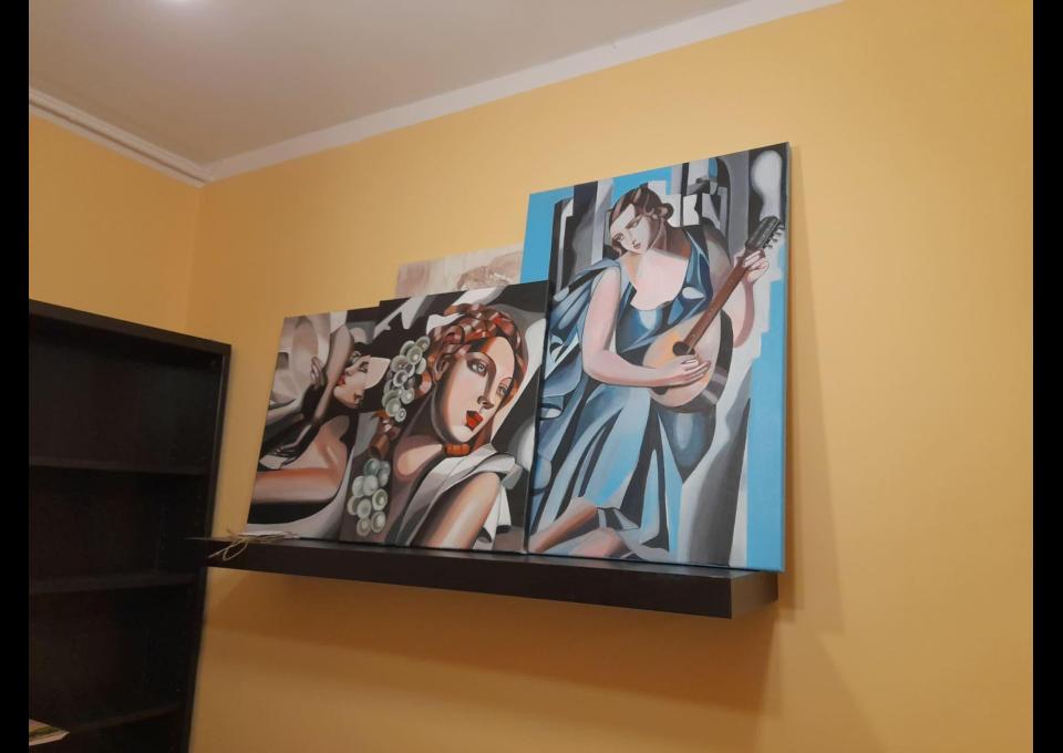 Sprzedam obrazy olejne - intepretacje Tamary Lempickiej