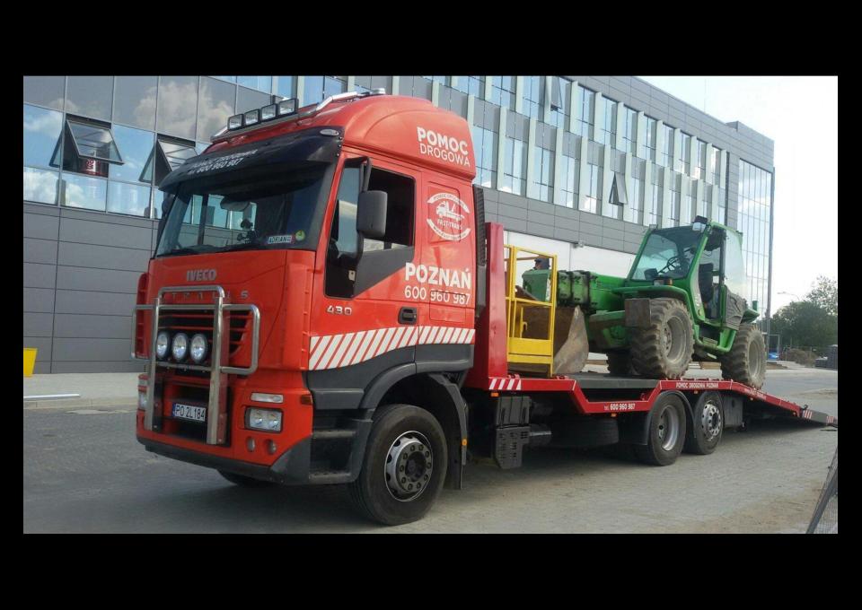 TRANSPORT KOPAREK, ZWYŻEK, WALCÓW, PODNOŚNIKÓW i in. - DO 24 ton Poznań