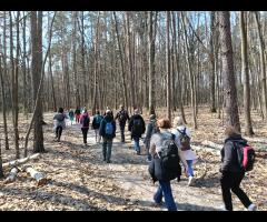 29.03 - Rezerwat przyrody "Czarci Dół", niedzielny spacer grupy Łazik