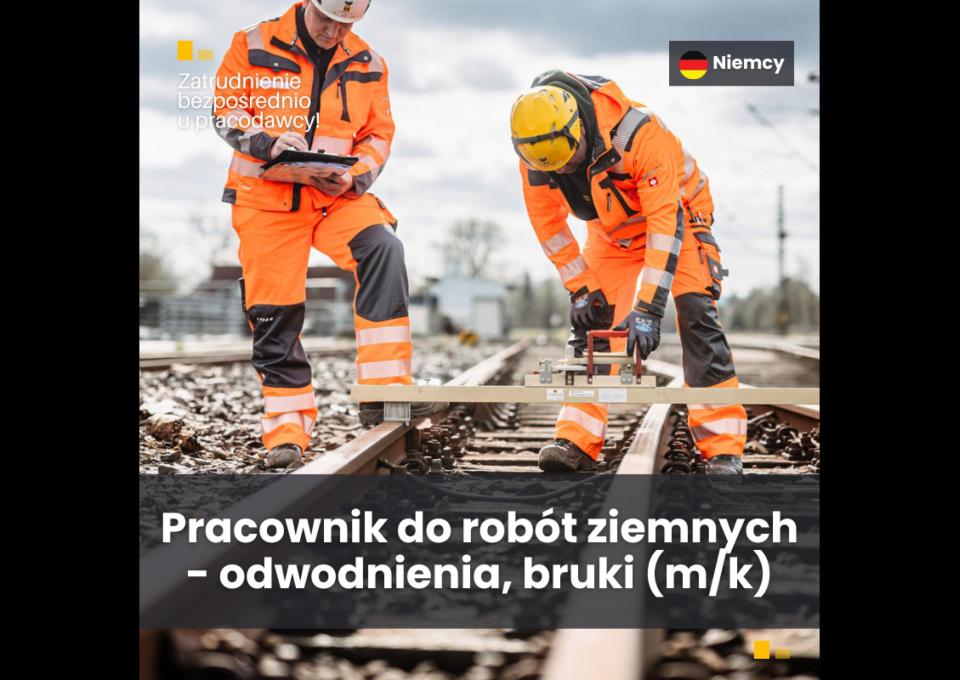 Pracownik ziemny / drogowy (m/k)