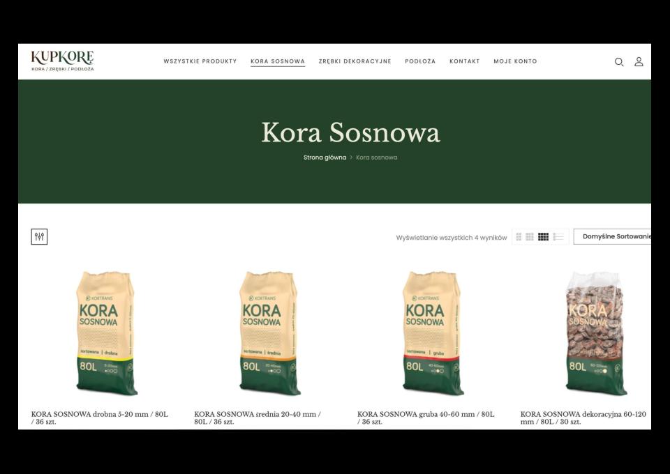 KupKore.pl - kora do ogrodu Adres: Boników, ul. Długa 43, 63-430 Odolanów, woj. wielkopolskie 