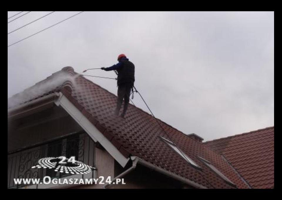 Mycie i malowanie dachów