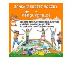 WIELKIE GRY XXL dla DZIECI do nauki i zabawy KangurGra.pl - 1/4