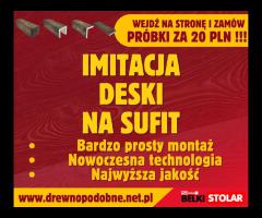 Drewnopodobne belki i deski na wymiar - PRÓBKI JEDYNE 20 PLN - 6/9