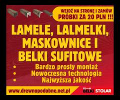 Drewnopodobne belki i deski na wymiar - PRÓBKI JEDYNE 20 PLN - 8/9