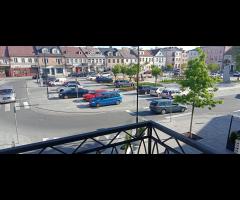 Mieszkanie na działalność, centrum Płońska, balkon z reklamą na rynek - 1/2