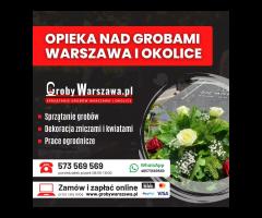 Sprzątanie grobów Warszawa i okolice