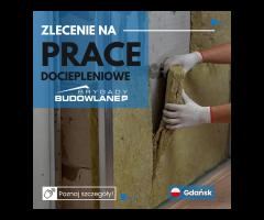 Wykonanie ściany frontowej elewacji w Gdańsku od zaraz
