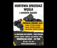 Hurt Węgiel / Polskie kopalnie/ Promocja czerwcowa